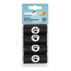 Змінні пакети AnimAll для прибирання за собакою, 4х15 шт