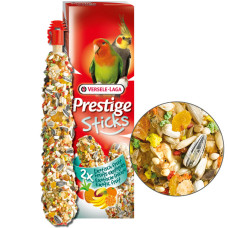 Ласощі Versele-Laga Prestige Sticks Big Parakeets Exotic Fruit для середніх папуг, 140 г