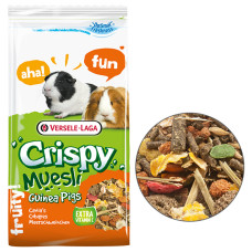 Корм Versele-Laga Crispy Muesli Guinea Pigs для морских свинок, 1 кг