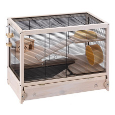 Деревяна клітка Ferplast Hamsterville для хом`яків та мишей