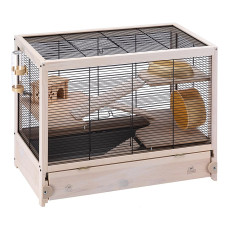 Деревяна клітка Ferplast Hamsterville для хом`яків та мишей