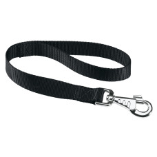 Короткий нейлоновый поводок для собак Ferplast Club GM25/45 Black