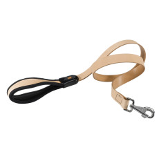 Кожаный поводок для собак Ferplast Giotto G25/120 Beige