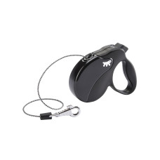 Повідець-рулетка для собак із шнуром Ferplast Amigo Cord Mini Black