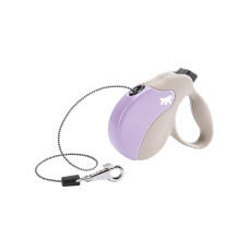 Поводок-рулетка для собак cо шнуром Ferplast Amigo Cord Mini Lilac