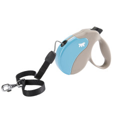 Повідець-рулетка для собак із шнуром Ferplast Amigo Cord M Light Blue