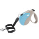 Повідець-рулетка для собак із шнуром Ferplast Amigo Cord M Light Blue