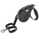 Повідець-рулетка для собак зі шнуром Ferplast Amigo Cord L Black