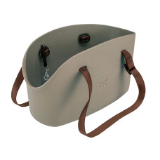 М`яка переноска для маленьких собак Ferplast With-Me Small Dove Grey