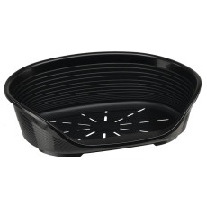 Пластиковый лежак для собак и кошек Ferplast Siesta Deluxe 6 Nero