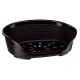 Пластиковий лежак для собак та кішок Ferplast Siesta Deluxe 10 Nero