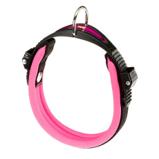 Ошейник для собак на мягкой подкладке Ferplast Ergofluo C15/33 Fuchsia