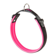 Нашийник для собак на м`якій підкладці Ferplast Ergofluo C25/60 Fuchsia