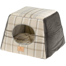 Невеликий 2в1 будиночок-лежак для котів Ferplast Edinburgh