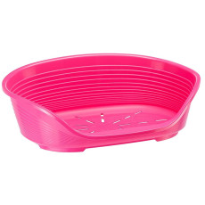 Пластиковий лежак для собак та кішок Ferplast Siesta Deluxe 2 Fuchsia
