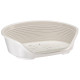 Пластиковий лежак для собак та кішок Ferplast Siesta Deluxe 6 Bianco