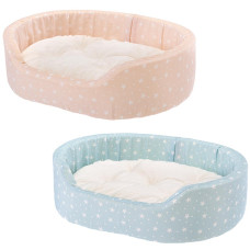 Лежак для котів та собак з бавовни та хутра Ferplast Dandy F 55 Puppy