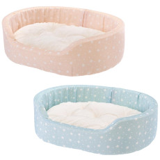 Лежак для кішок та собак з бавовни та хутра Ferplast Dandy F 45 Puppy