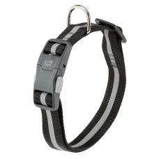 Светоотражающий ошейник для собак Ferplast Club Reflex C15/44 Black