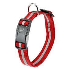 Светоотражающий ошейник для собак Ferplast Club Reflex C25/70 Red