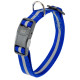 Светоотражающий ошейник для собак Ferplast Club Reflex C25/70 Blue