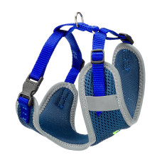 Технологічна нейлонова шлейка для собак та кішок Ferplast Nikita P XXS Blue
