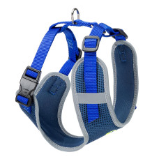 Технологічна нейлонова шлейка для собак та кішок Ferplast Nikita P S Blue