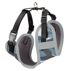 Тренувальна нейлонова шлейка для собак та кішок Ferplast Nikita Fashion XS Azzurro