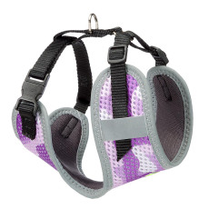 Тренувальна нейлонова шлейка для собак та кішок Ferplast Nikita Fashion XXS Viola