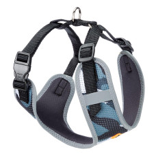 Тренувальна нейлонова шлейка для собак та кішок Ferplast Nikita Fashion M Azzurro