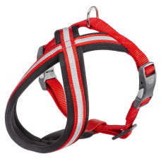 Світловідбивна шлейка для собак Ferplast Daytona P Cross S Red
