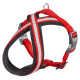 Світловідбивна шлейка для собак Ferplast Daytona P Cross S Red