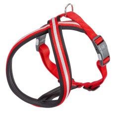 Світловідбивна шлейка для собак Ferplast Daytona P Cross M-L Red