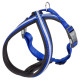 Світловідбивна шлейка для собак Ferplast Daytona P Cross M Blue