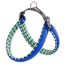 Ергономічна шлейка для собак Ferplast Agila Fantasy 4 Blue