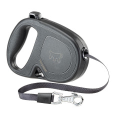 Рулетка для собак із стрічкою Ferplast Flippy One Tape S Black