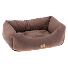 М`яка софа для котів та собак Ferplast Coccolo Microfleece 80 Dove Grey