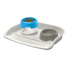 Пластикові миски на підставці Ferplast Maxi Lindo, 1 л