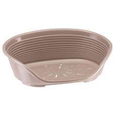 Пластиковий лежак для собак та кішок Ferplast Siesta Deluxe 6 Dove Grey