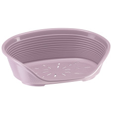 Пластиковий лежак для собак та кішок Ferplast Siesta Deluxe 4 Fuchsia