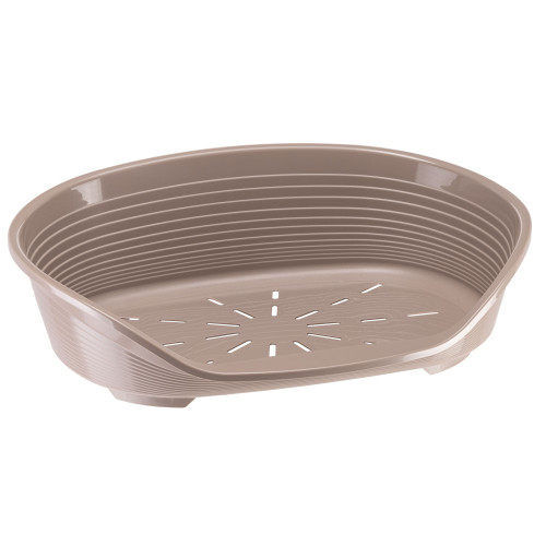 Пластиковий лежак для собак та кішок Ferplast Siesta Deluxe 8 Dove Grey