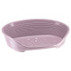 Пластиковий лежак для собак та кішок Ferplast Siesta Deluxe 8 Fuchsia