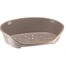 Пластиковий лежак для собак та кішок Ferplast Siesta Deluxe 12 Dove Grey