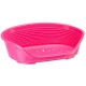 Пластиковий лежак для собак та кішок Ferplast Siesta Deluxe 6 Fuchsia