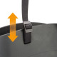 М`яка переноска для маленьких собак Ferplast With-Me Black