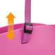 Мягкая переноска для маленьких собак Ferplast With-Me Small Fuchsia