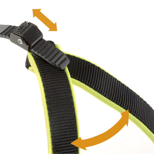 Ергономічна шлейка для собак Ferplast Agila Fluo 4 Yellow