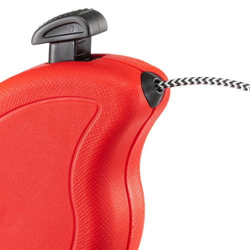 Рулетка зі шнуром для маленьких собак Ferplast Flippy One Cord Mini Red