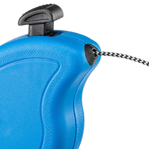 Рулетка зі шнуром для маленьких собак Ferplast Flippy One Cord Mini Blue