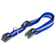 Светоотражающий ошейник для собак Ferplast Club Reflex C15/44 Blue